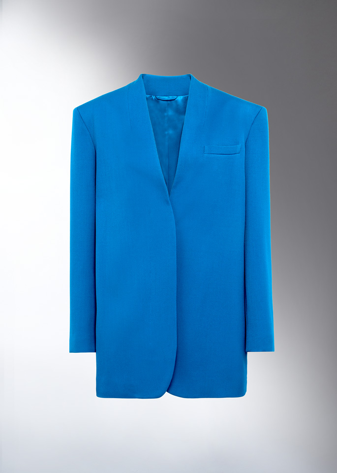 DEL CORE: BOXY JACKET WITH SIDE ZIPPER