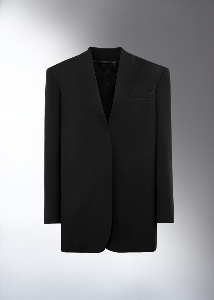 DEL CORE: BOXY JACKET WITH SIDE ZIPPER