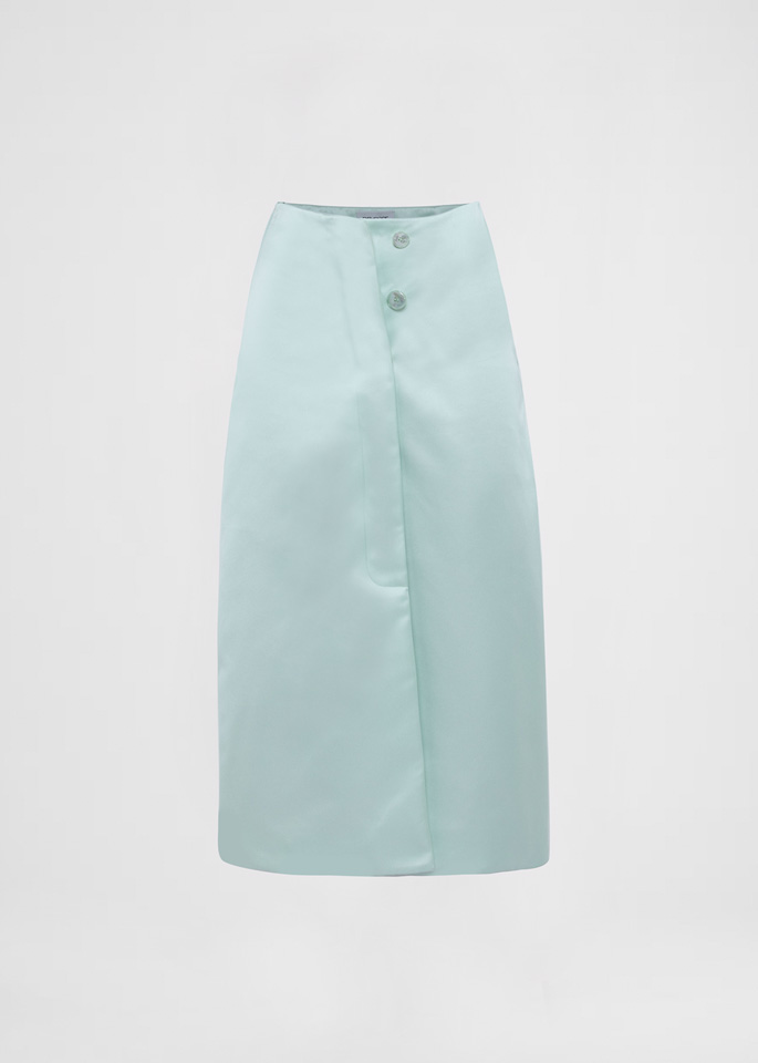 DEL CORE: STRAIGHT MIDI SKIRT