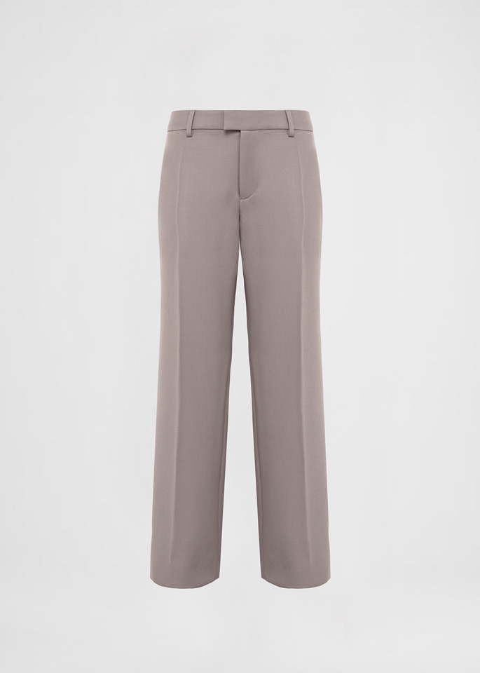 DEL CORE: CROPPED LOW WAIST TROUSERS