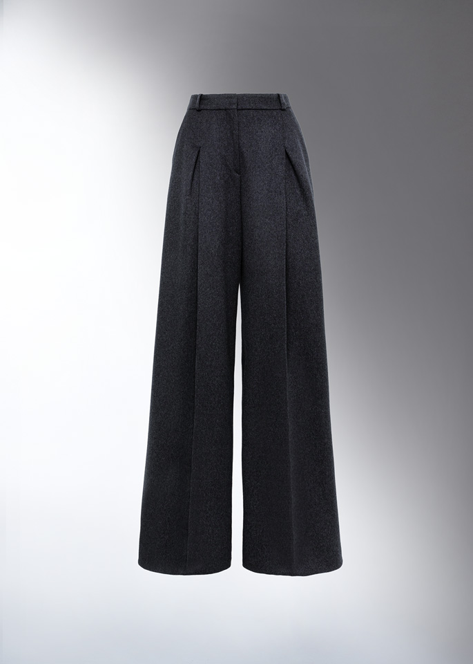 DEL CORE: WIDE LEG TROUSERS