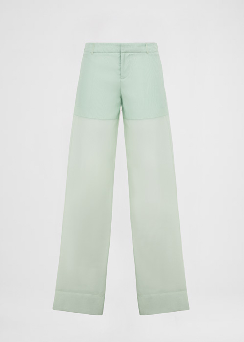 DEL CORE: LOW WAIST MASCULINE TROUSERS