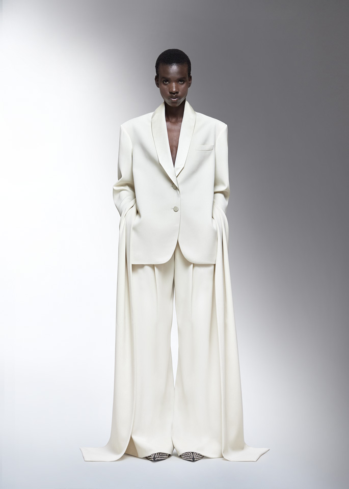 DEL CORE: BOXY JACKET WITH SHAWL COLLAR AND LONG SASH